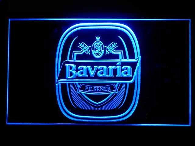 Bavaria Brewery Logo Neon Sign